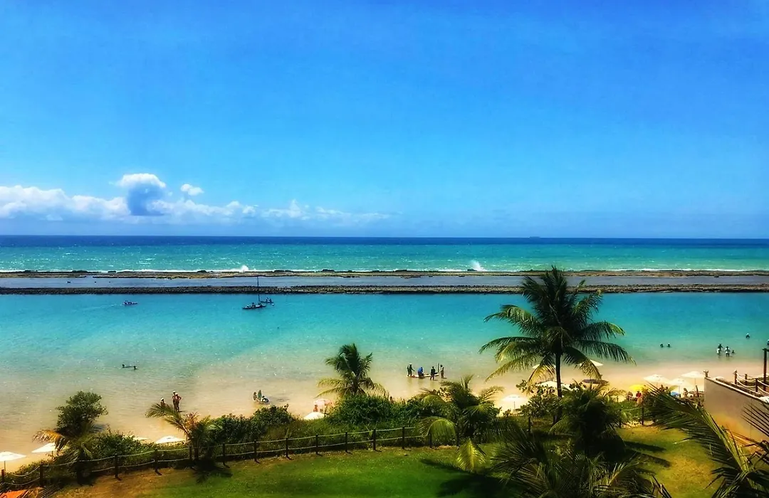 Polinésia Samoa Resort Muro Alto com piscina privativa-1